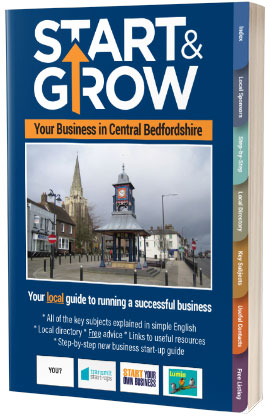 Start your own Business in Central Bedfordshire